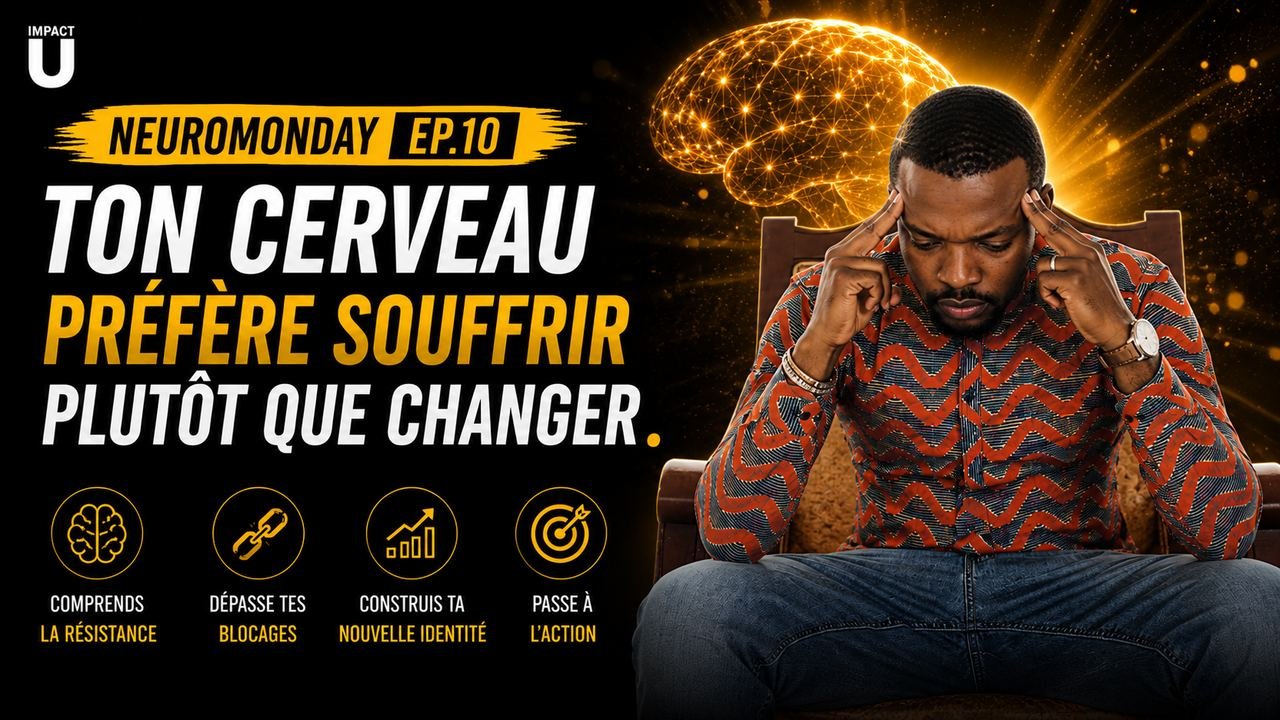 NeuroMonday #10 — Pourquoi ton cerveau préfère rester dans la souffrance plutôt que changer