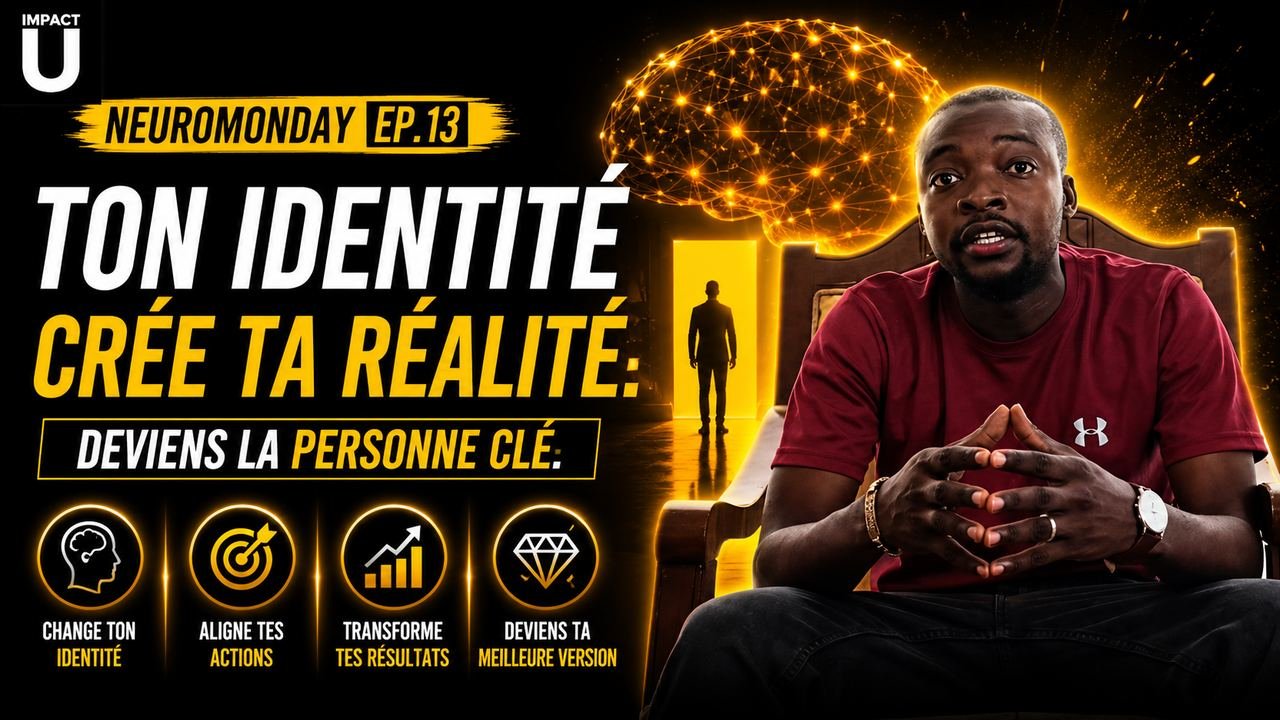 NeuroMonday #13 — Tu n'as pas un problème de motivation, tu as un problème d'identité