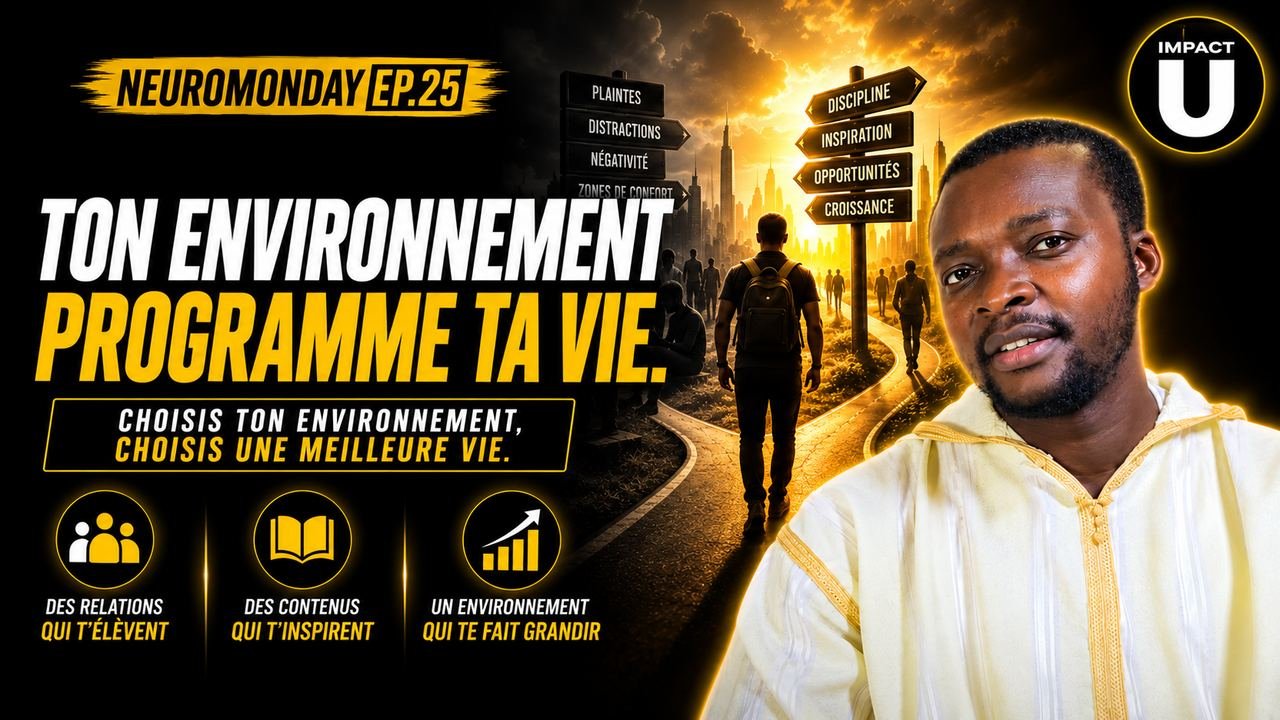 NeuroMonday #25 — Ton environnement programme ta vie sans que tu t'en rendes compte