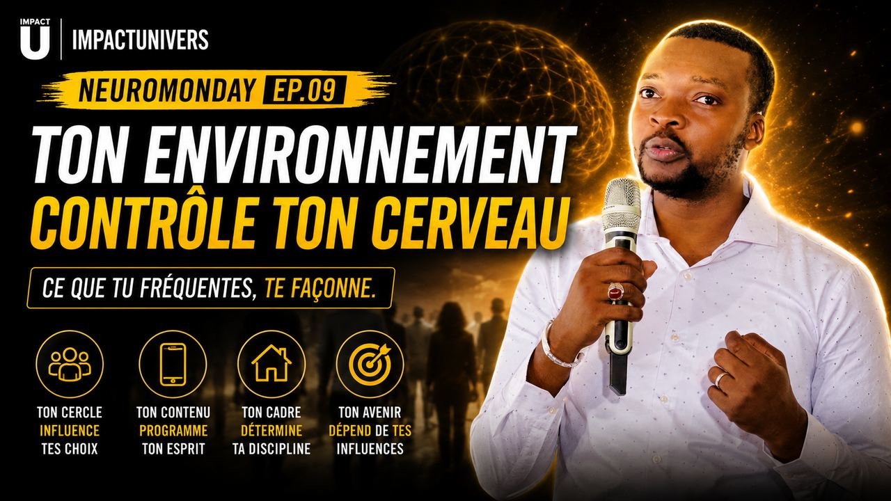 NeuroMonday #9 — Pourquoi ton environnement contrôle silencieusement ton cerveau